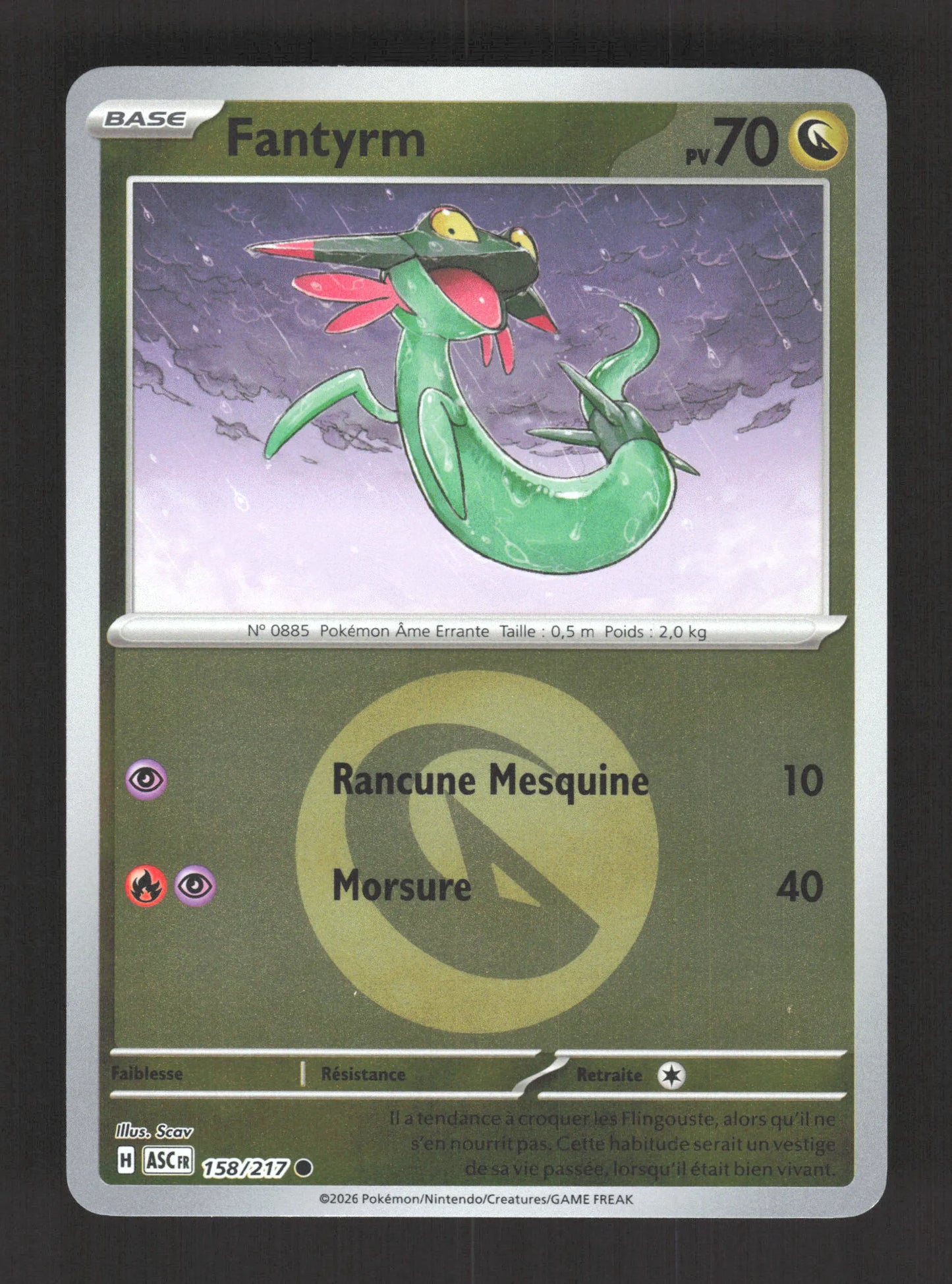 158/217 Fantyrm REVERSE ENERGIE - Héros Transcendants