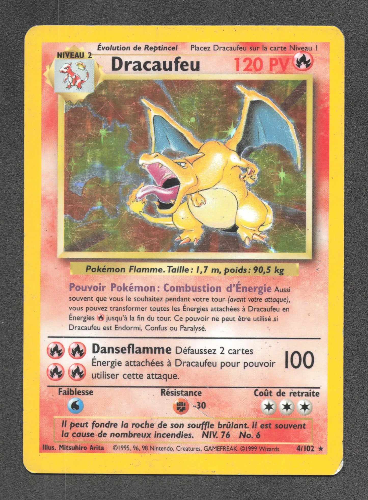 4/102 Dracaufeu HOLO - Set de Base