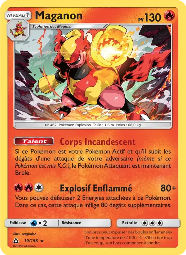 19/156 Maganon HOLO - Ultra-Prisme