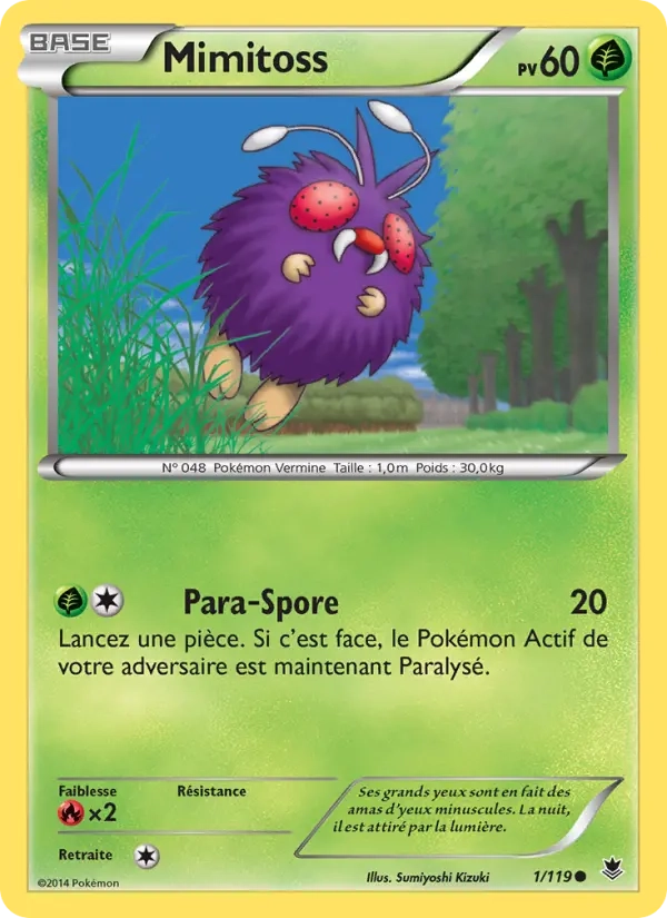1/119 Mimitoss REVERSE - Vigueur Spectrale