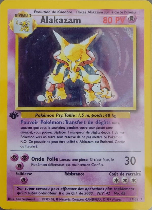 1/102 Alakazam HOLO - Set de Base