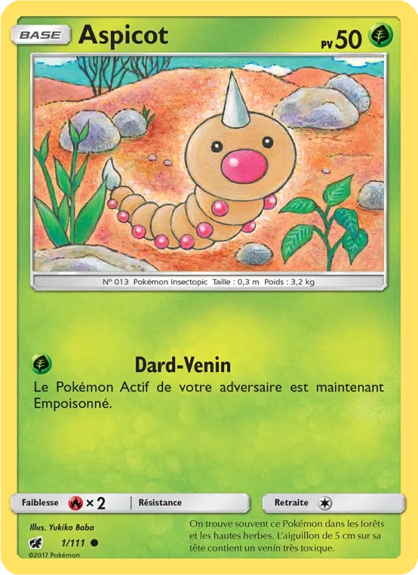 1/111 Aspicot REVERSE - Invasion Carmin