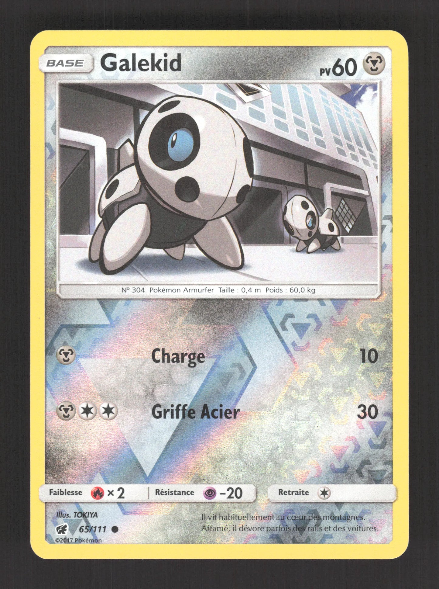 65/111 Galekid REVERSE - Invasion Carmin