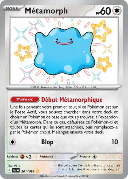 201/091 Metamorph SHINY - Destinées de Paldea