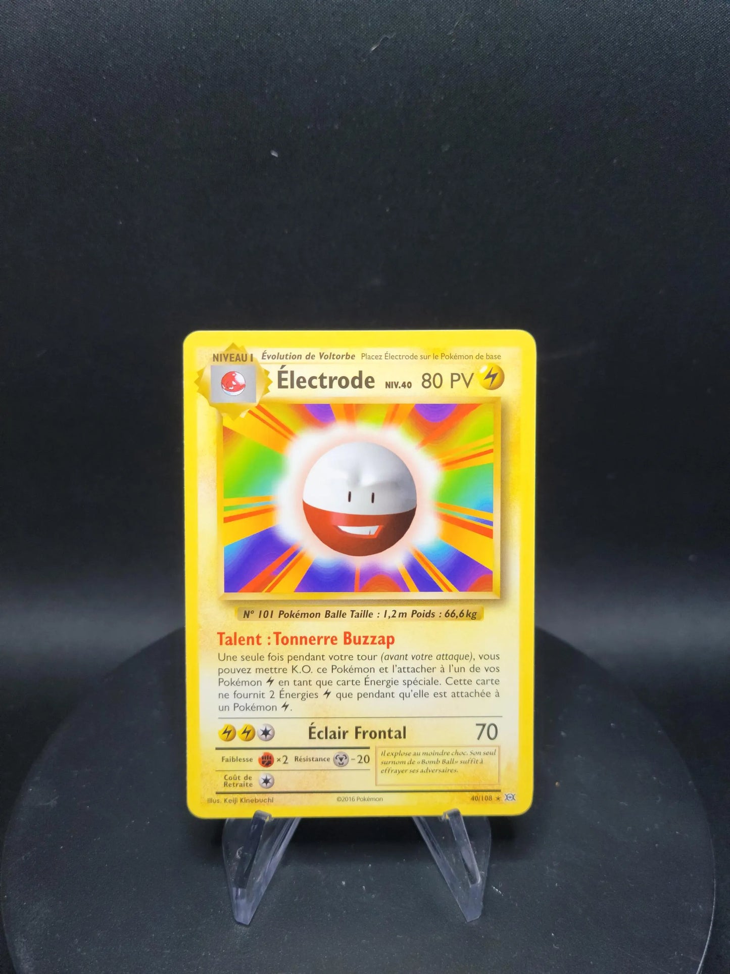 40/108 Electrode RARE - Évolutions