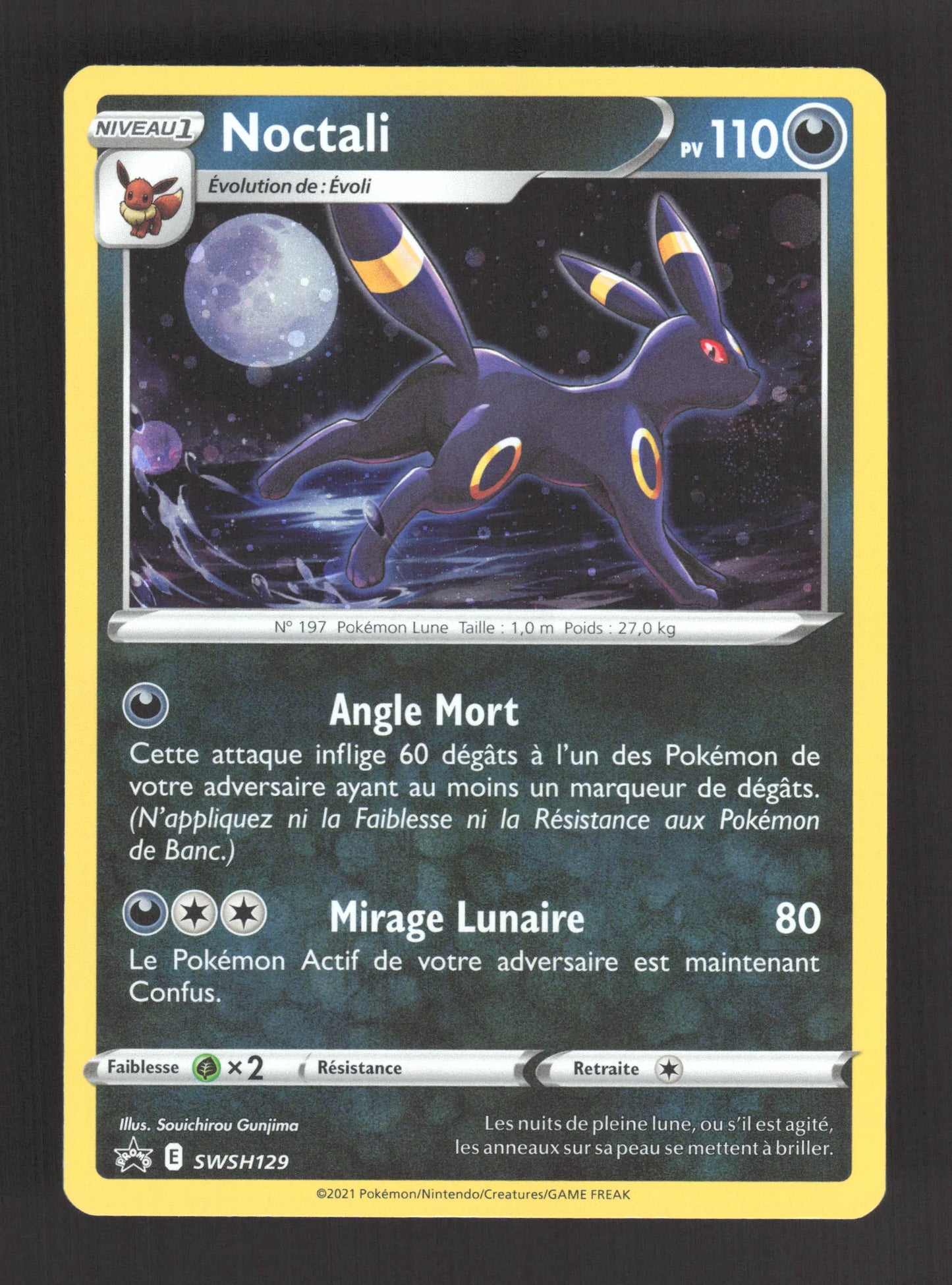 SWSH129 Noctali HOLO - Promo SWSH