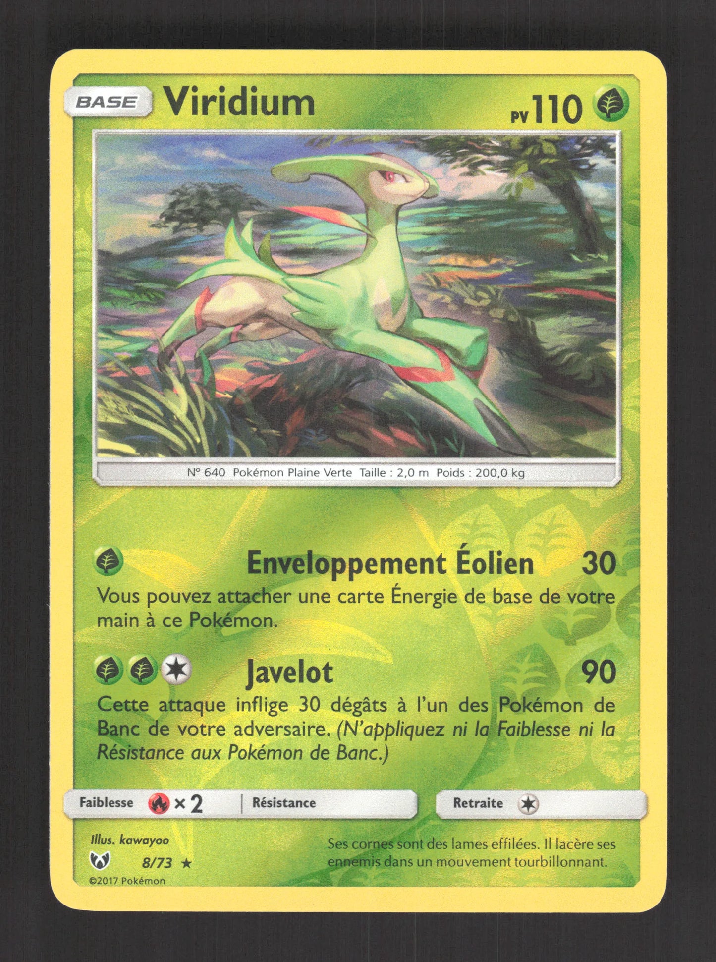 8/73 Viridium REVERSE - Légendes Brillantes