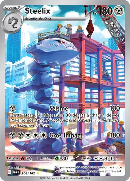 208/182 Steelix AR - Faille Paradoxe
