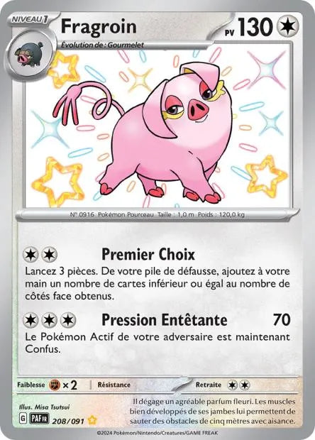 208/091 Fragroin SHINY - Destinées de Paldea