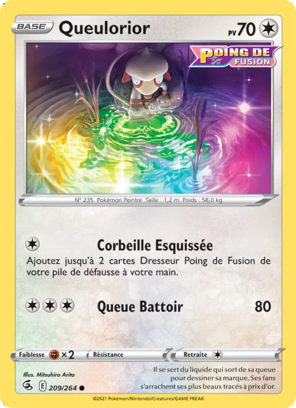 209/264 Queulorior Reverse - Poing de Fusion