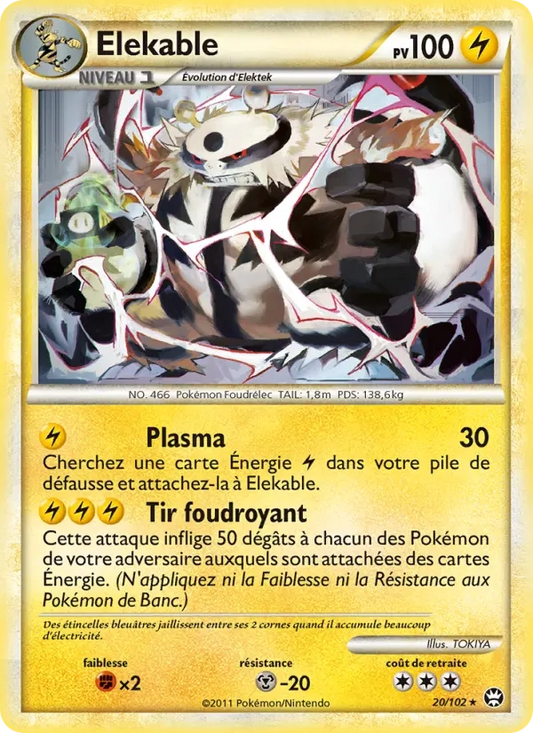 20/102 Elekable RARE - Triomphe