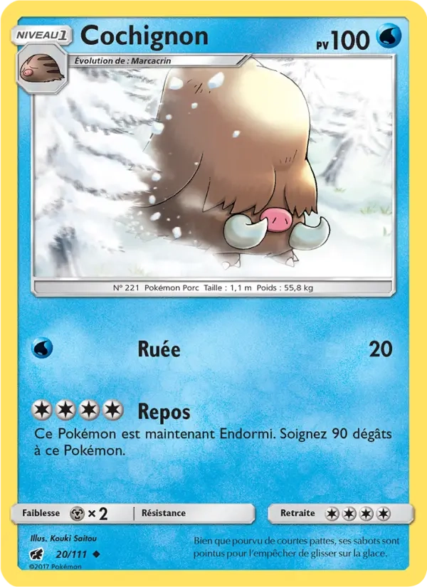 20/111 Cochignon REVERSE - Invasion Carmin