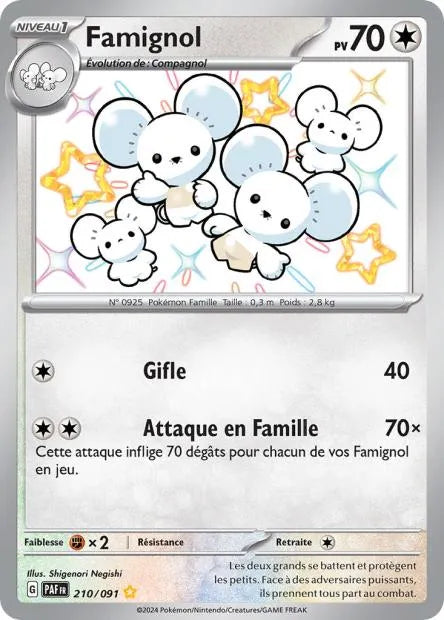 210/091 Famignol SHINY - Destinées de Paldea
