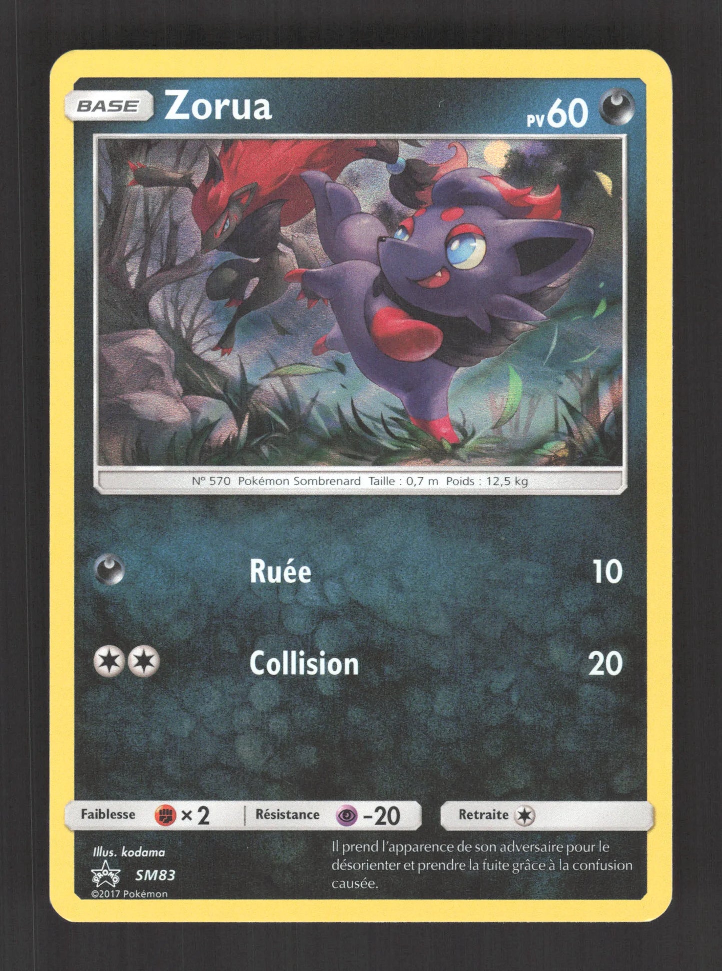 SM83 Zorua HOLO - Promo SM