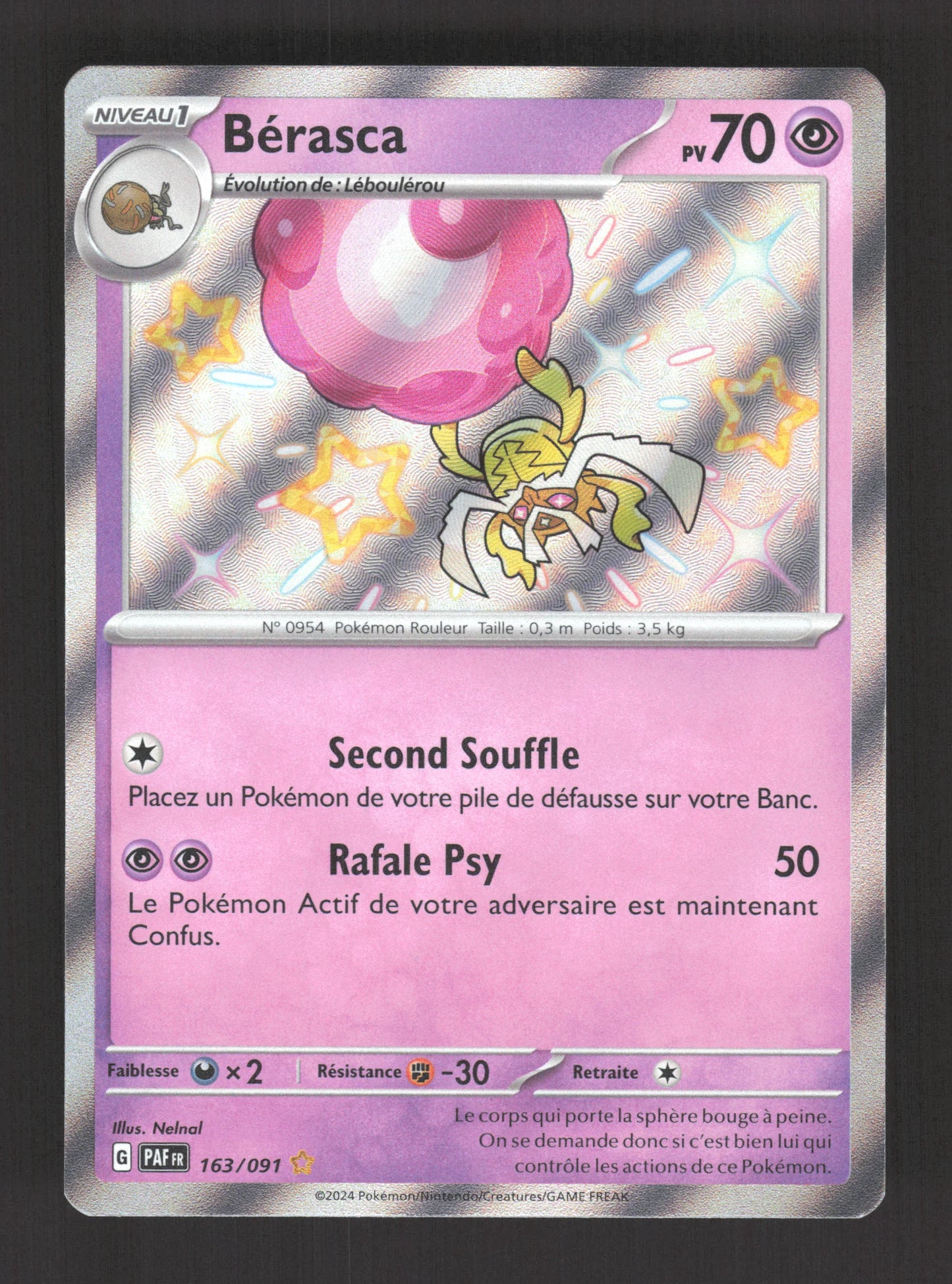 163/091 Berasca SHINY - Destinées de Paldea