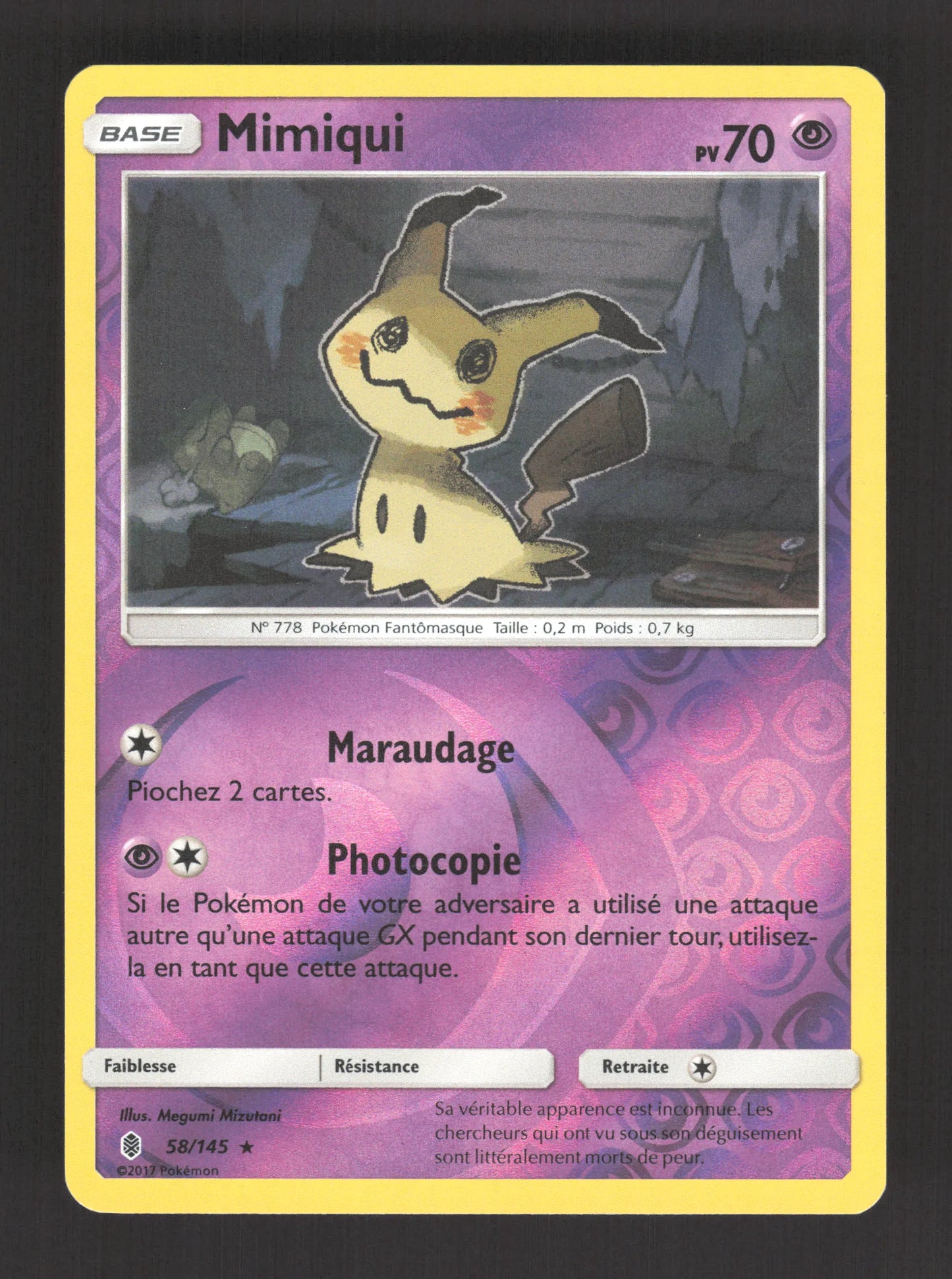 58/145 Mimiqui REVERSE - Gardiens Ascendants
