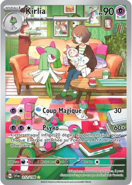 212/198 Kirlia AR - Écarlate et Violet