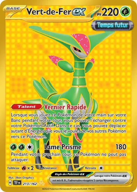 213/162 Vert de Fer EX - Forces Temporelles