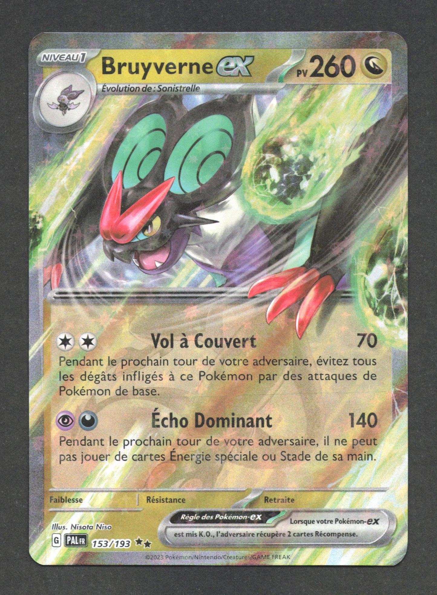 153/193 Bruyverne EX - Évolutions à Paldea