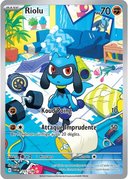 215/198 Riolu AR - Écarlate et Violet