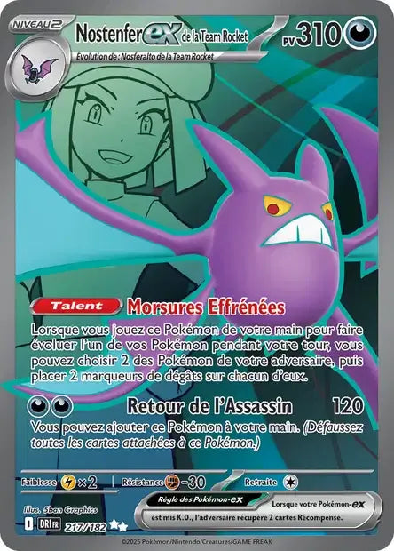 217/182 Nostenfer EX - Rivalités Destinées