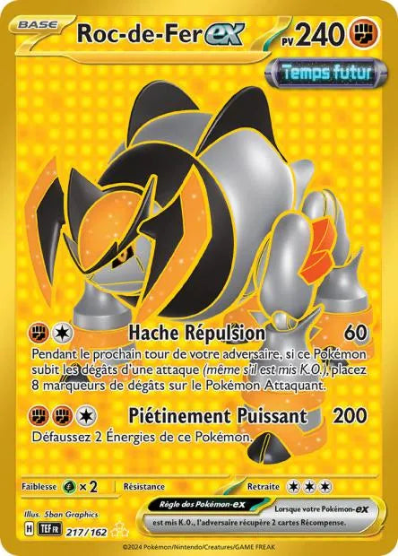217/162 Roc de Fer EX - Forces Temporelles