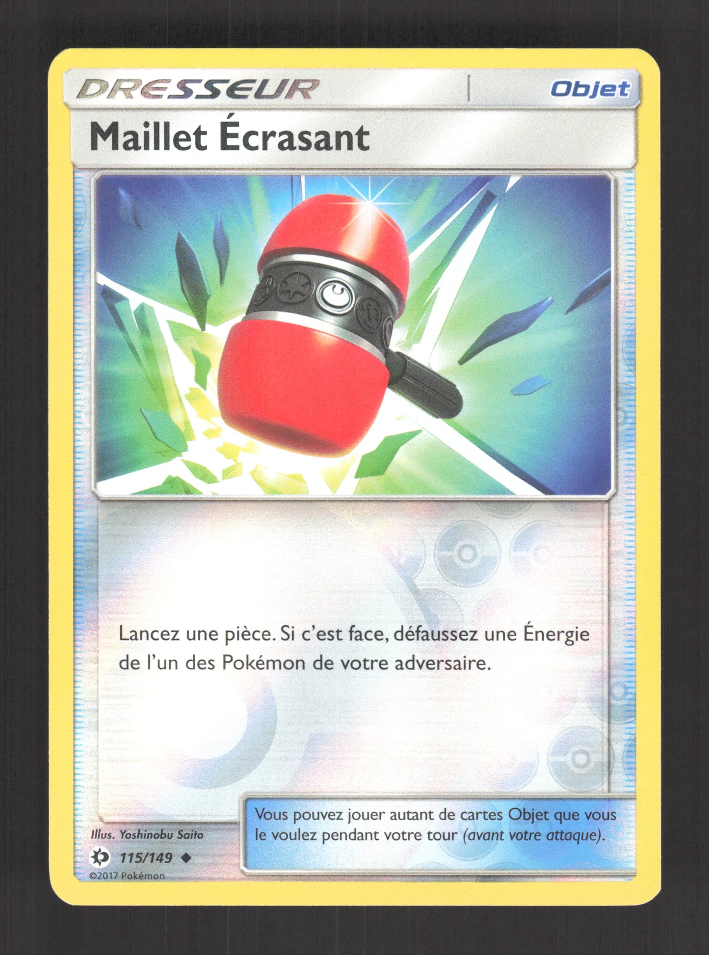 115/149 Maillet Ecrasant REVERSE - Soleil et Lune