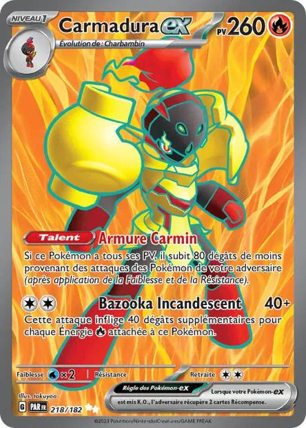218/182 Carmadura EX - Faille Paradoxe