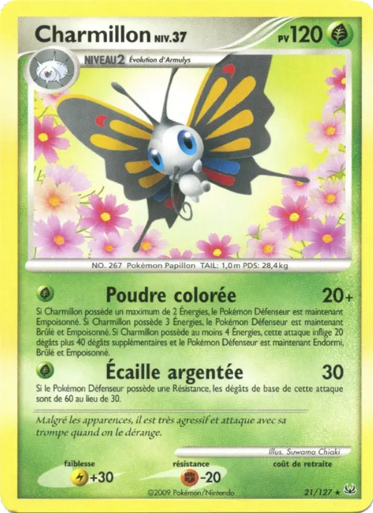 21/127 Charmillon RARE - Platine