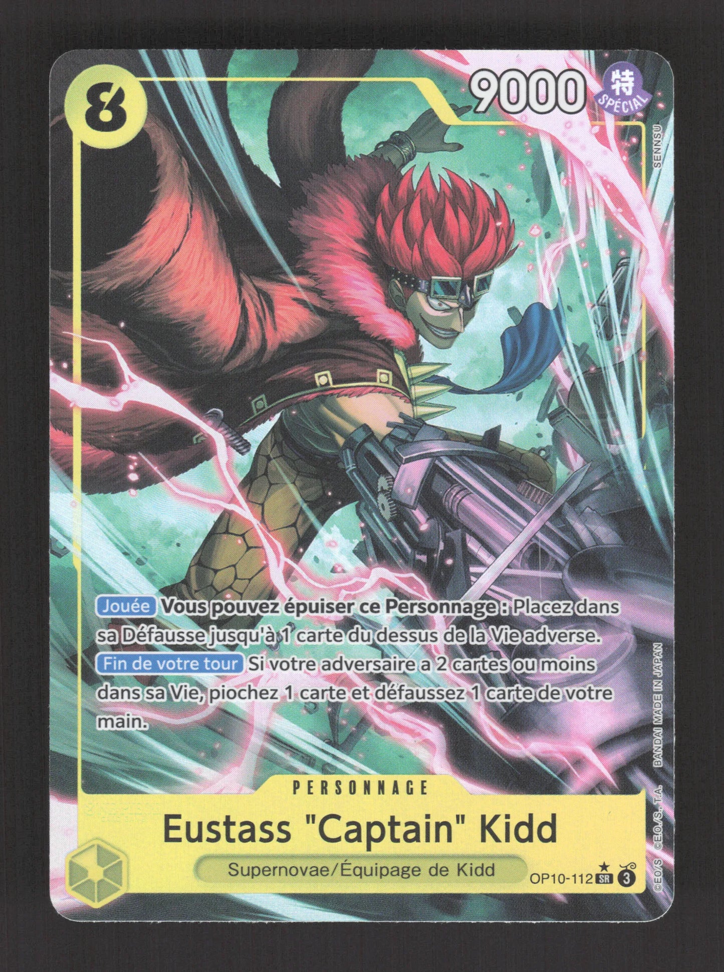 OP10-112-ALT Eustass Captain Kidd ALT - One Piece