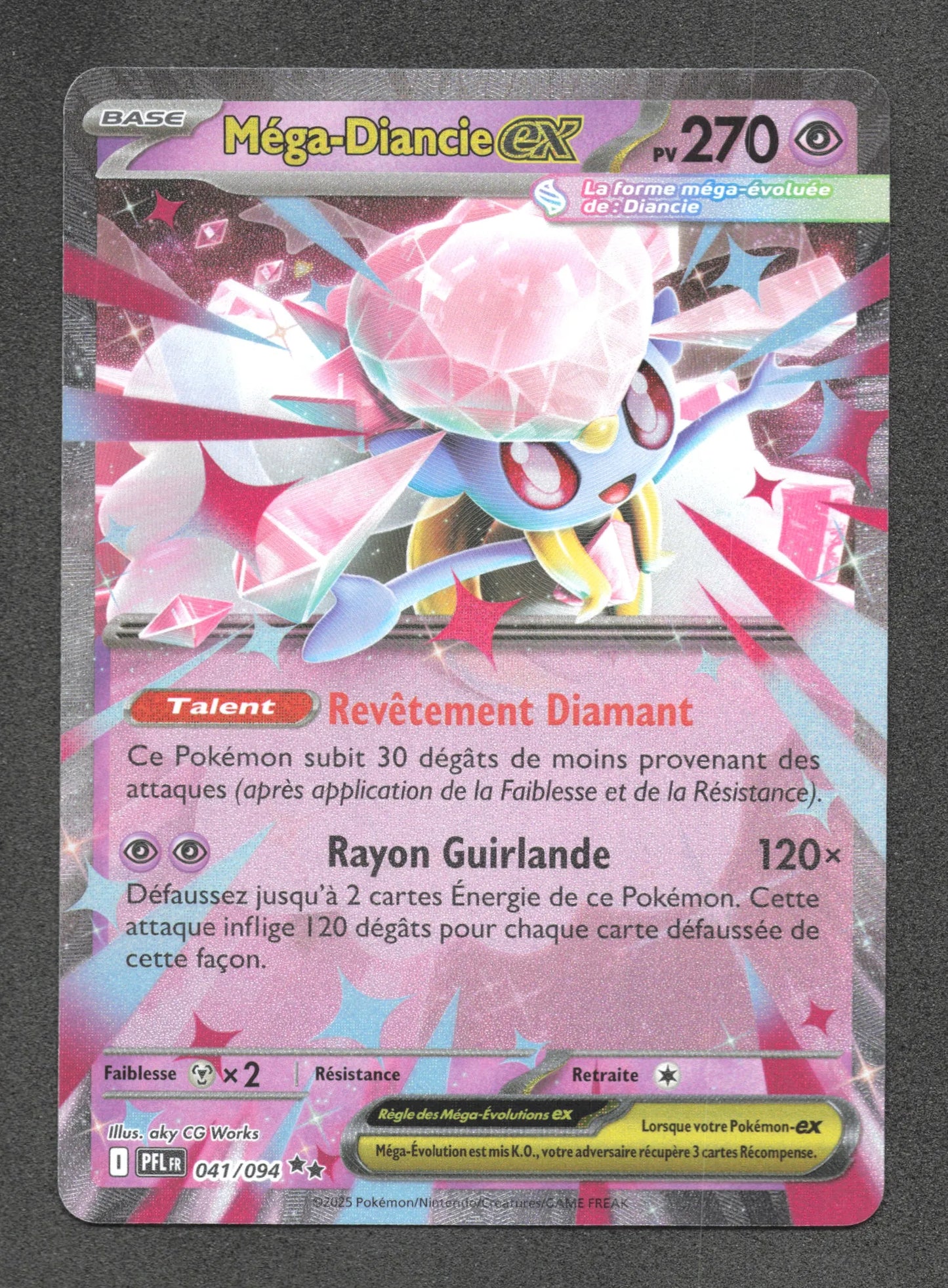 041/094 Mega Diancie EX - Flammes Fantasmagoriques