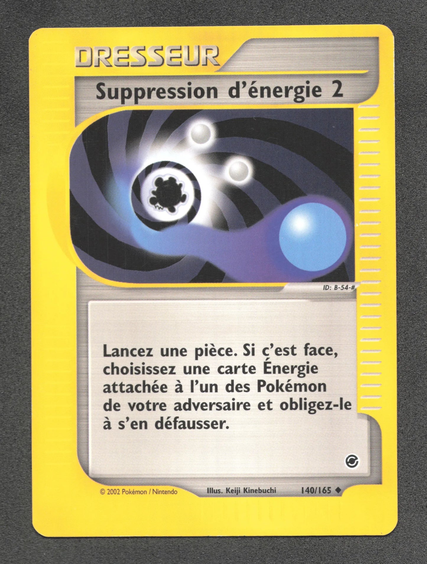 140/165 Suppression Energie 2 DRESSEUR - Expedition