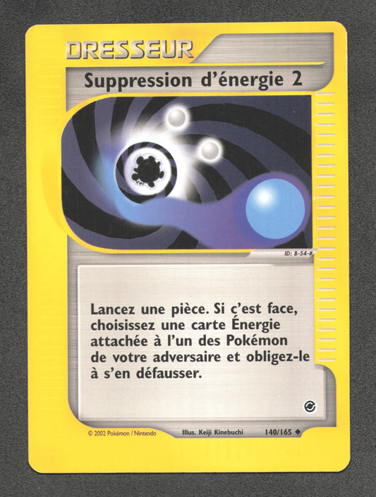 140/165 Suppression Energie 2 DRESSEUR - Expedition