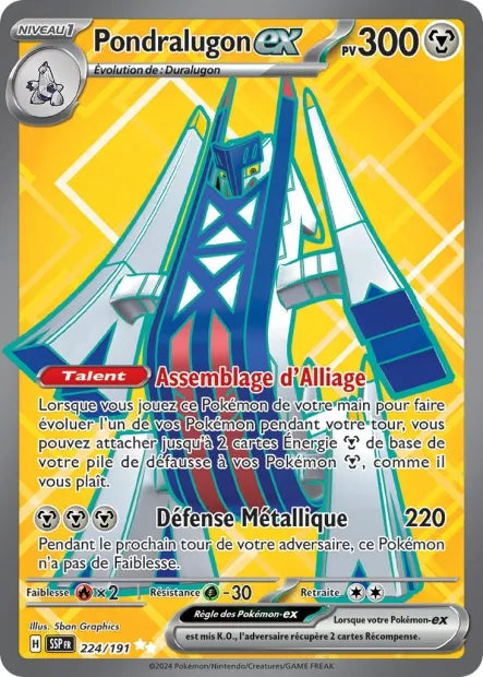 224/191 Pondralugon EX - Étincelles Déferlantes