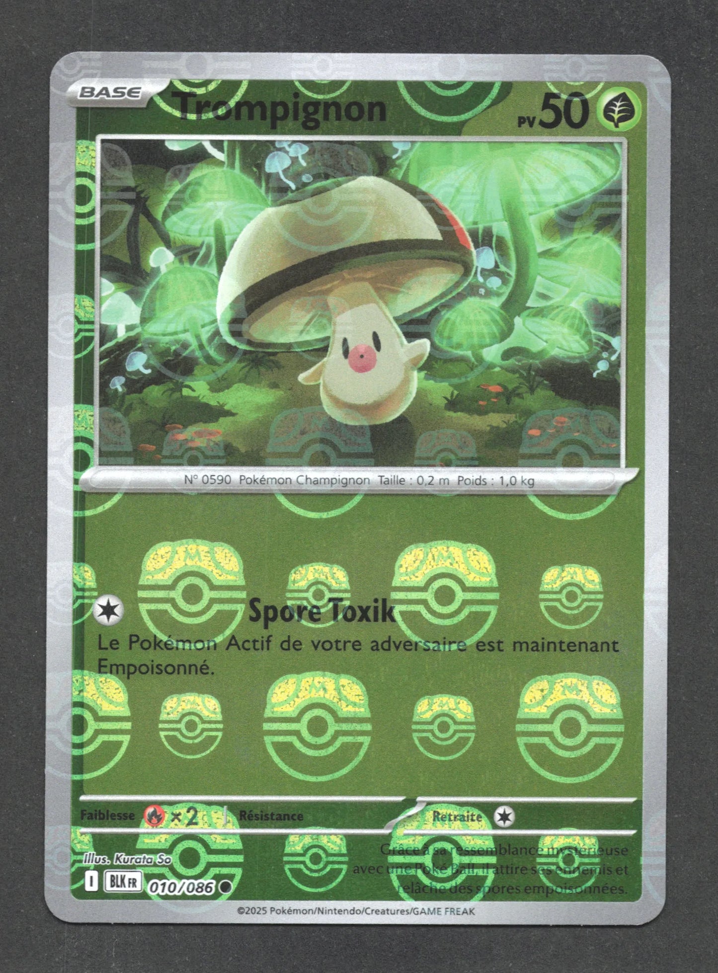 010/086 Trompignon MASTERBALL - Foudre Noire - Masterball