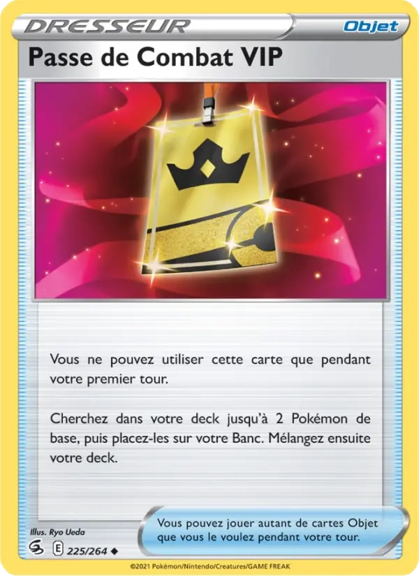 225/264 Passe de Combat VIP Reverse - Poing de Fusion