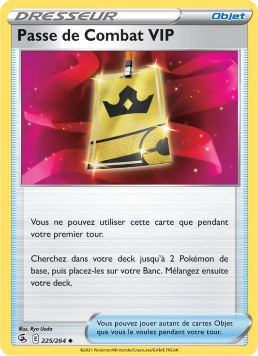 225/264 Passe de Combat VIP Reverse - Poing de Fusion