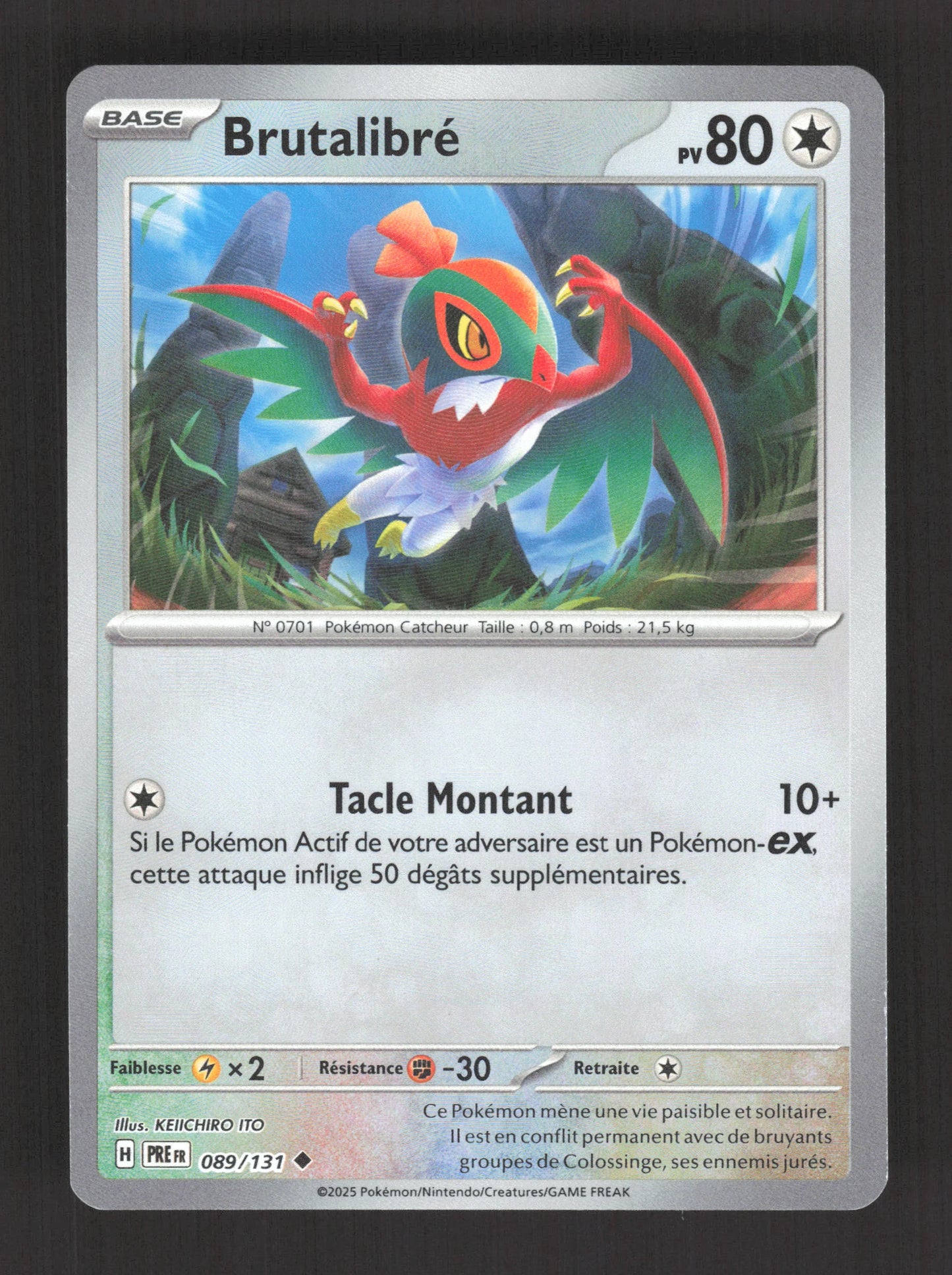 089/131 Brutalibre POKEBALL - Évolutions Prismatiques