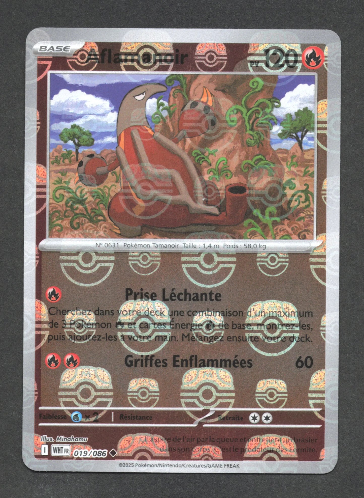 019/086 Aflamanoir MASTERBALL - Flamme Blanche - Masterball