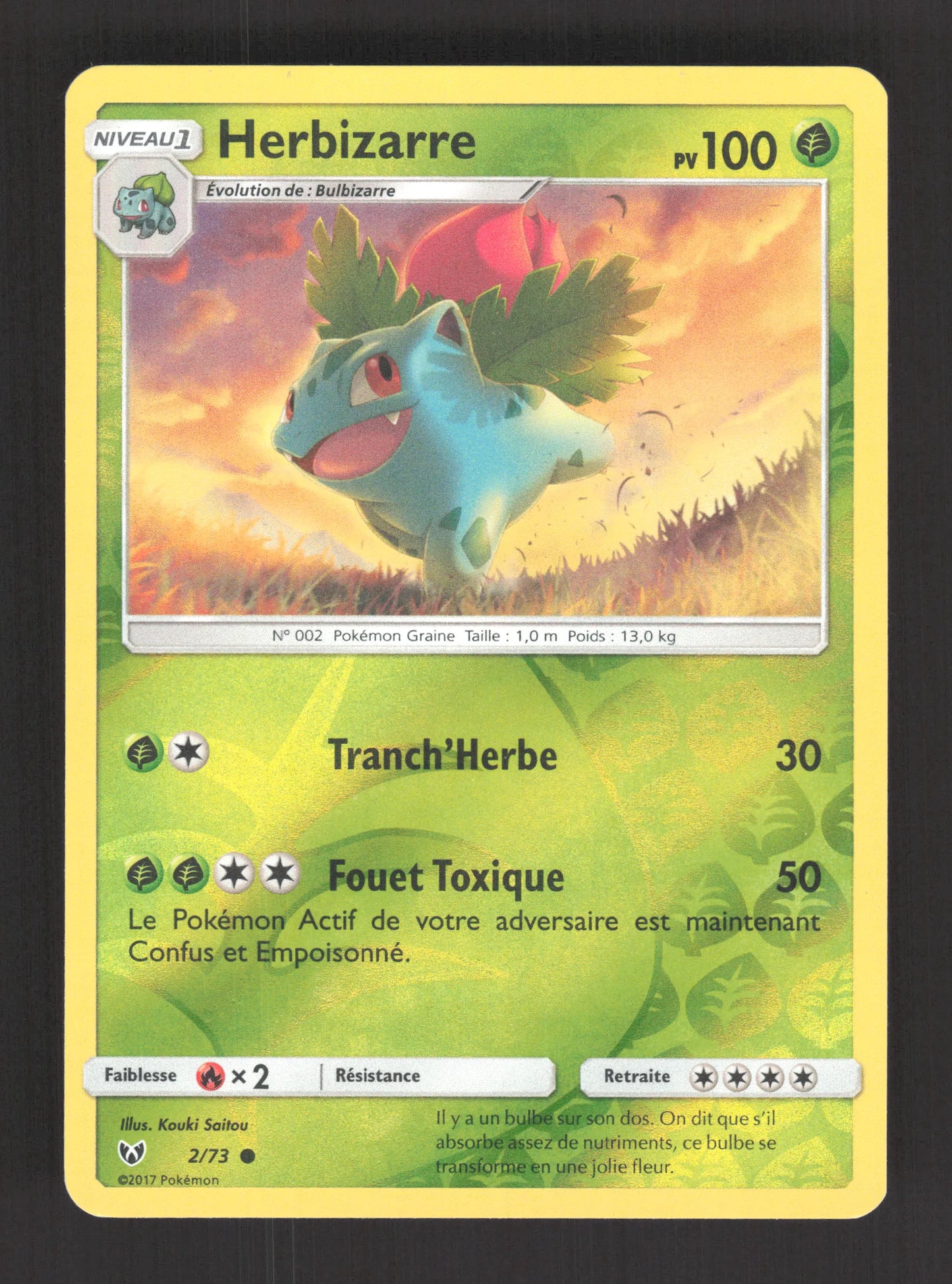 2/73 Herbizarre REVERSE - Légendes Brillantes