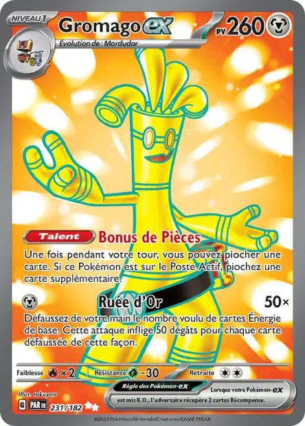 231/182 Gromago EX - Faille Paradoxe