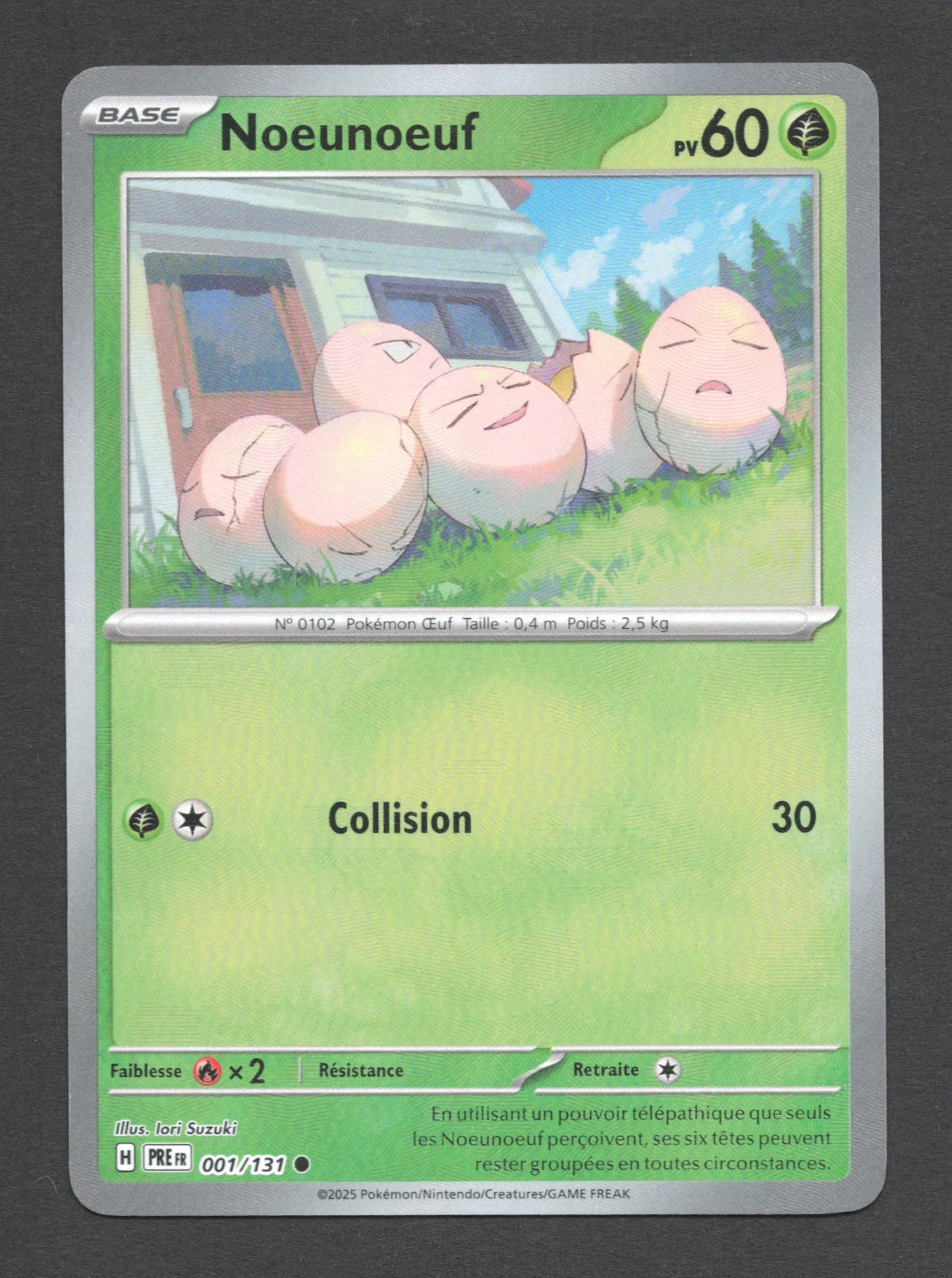 001/131 Noeunoeuf MASTERBALL - Évolutions Prismatiques - MASTERBALL