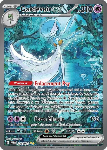 233/091 Gardevoir EX - Destinées de Paldea