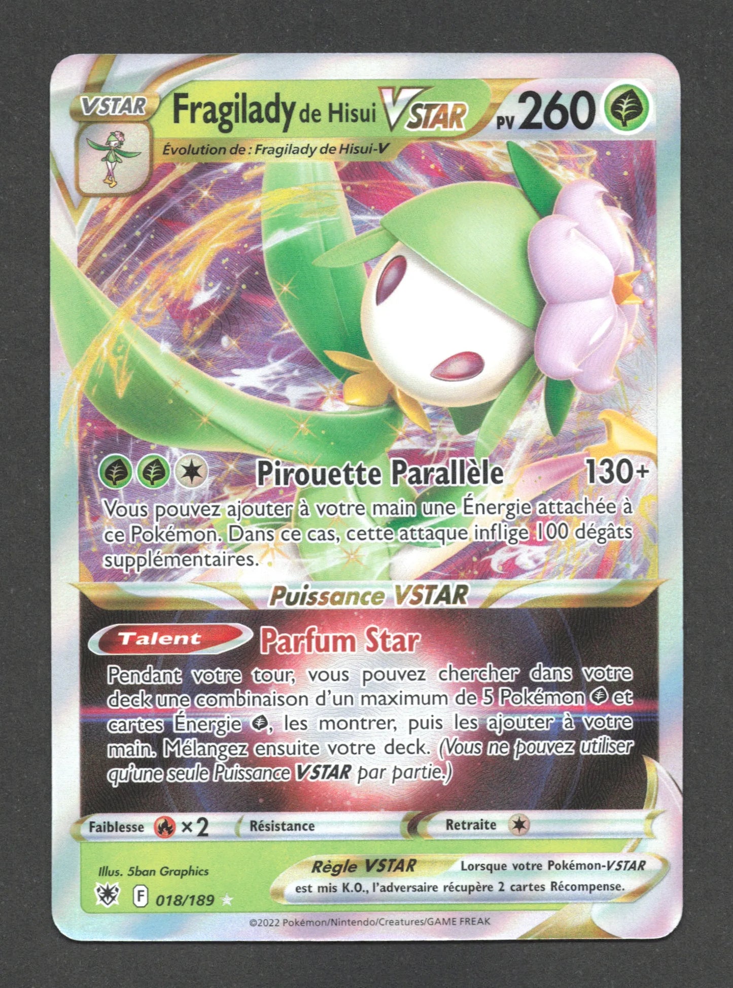 018/189 Fragilady VSTAR - Astres Radieux