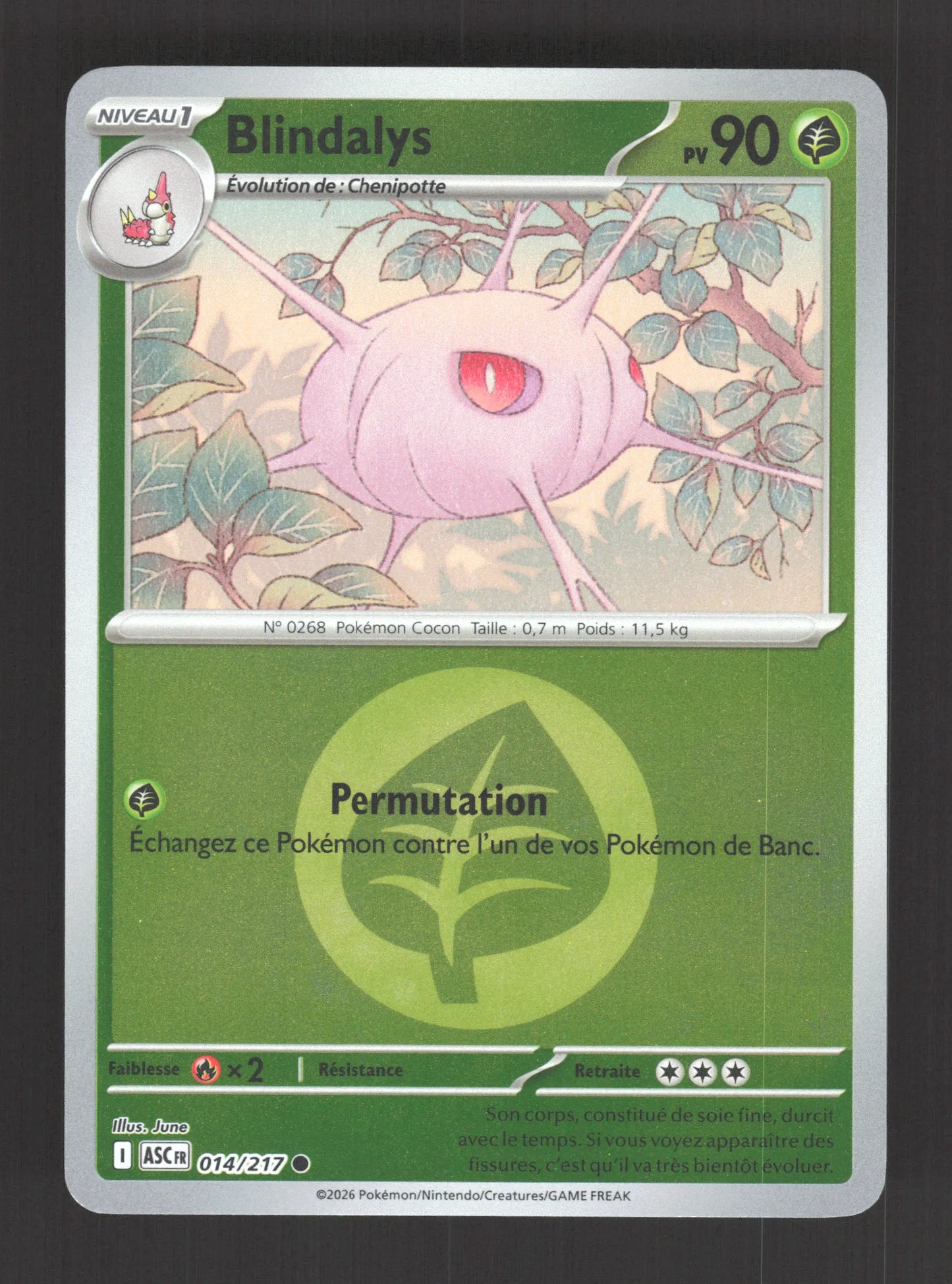 014/217 Blindalys REVERSE ENERGIE - Héros Transcendants