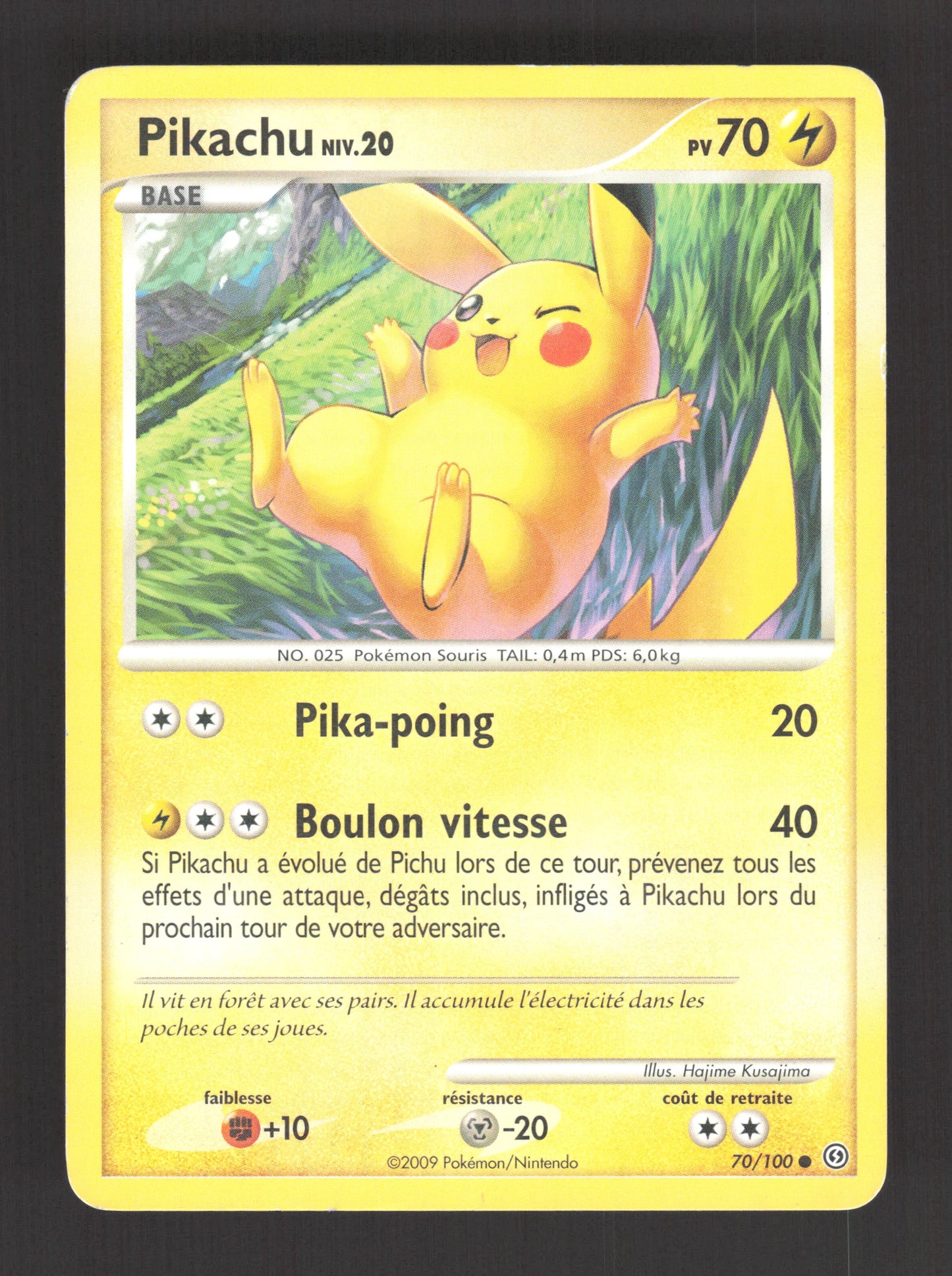 70/100 Pikachu CO - Tempête