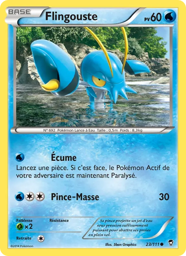 23/111 Flingouste REVERSE - Poings Furieux