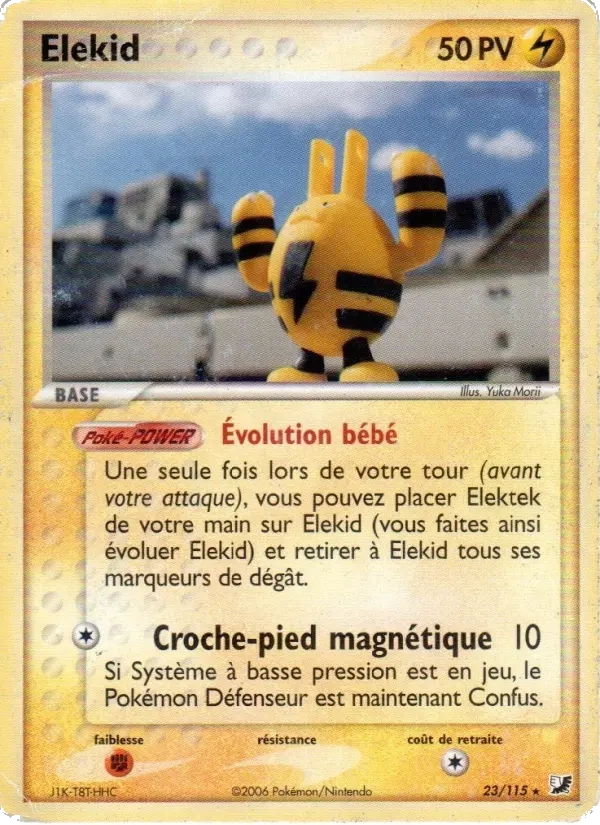 23/115 Elekid RARE - Forces Cachées