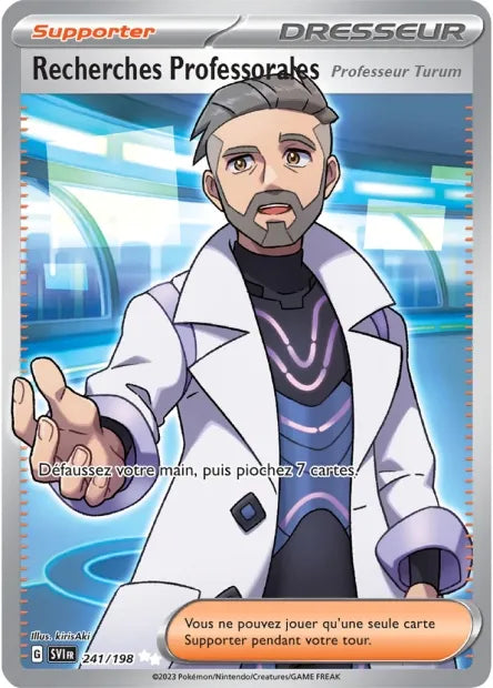 241/198 Recherches Professorales DRESSEUR - Écarlate et Violet