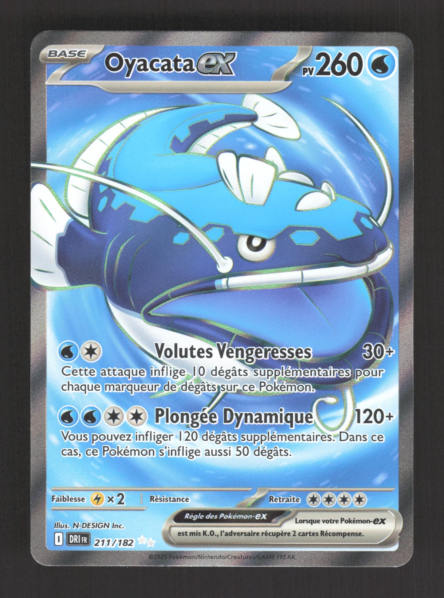 211/182 Oyacata EX - Rivalités Destinées